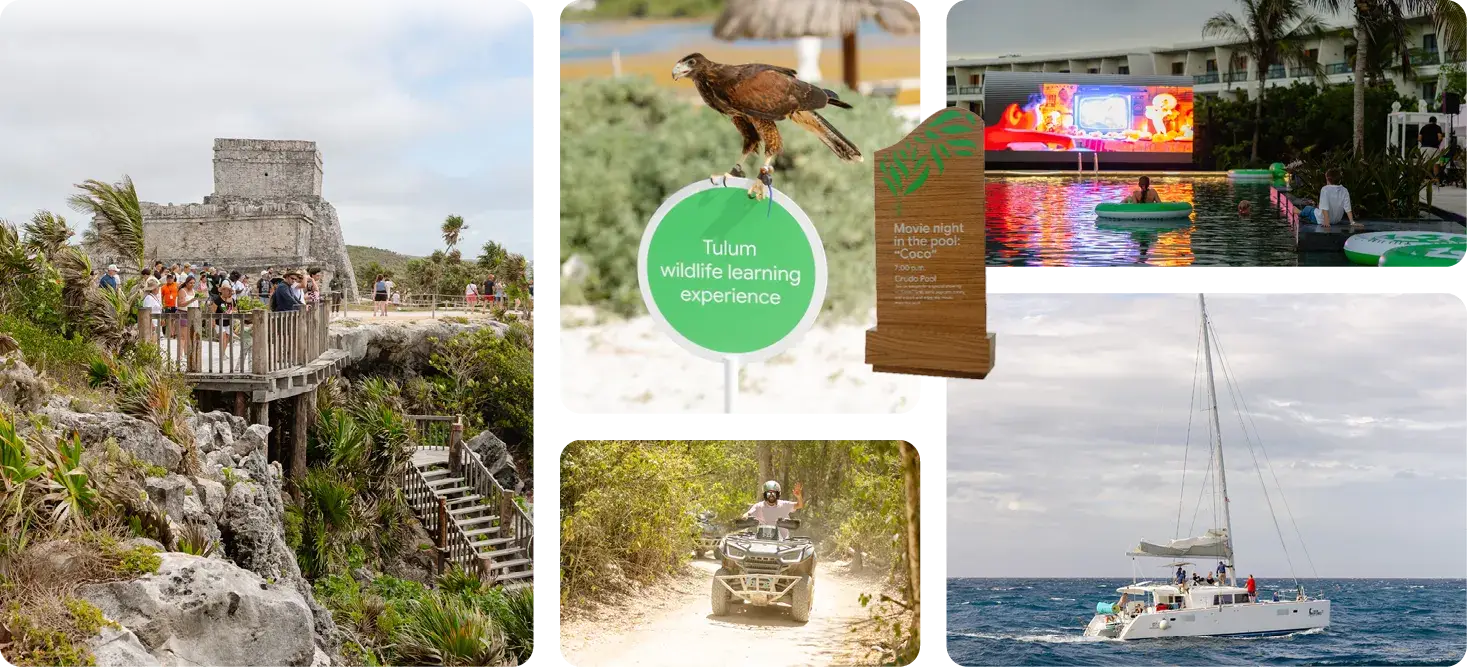 Incentive trip experiences in Tulum, Mexico